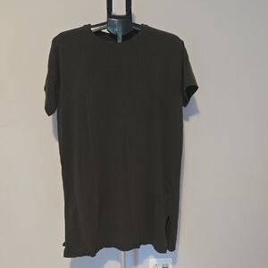 Eileen Fisher Green Short Sleeve Dress